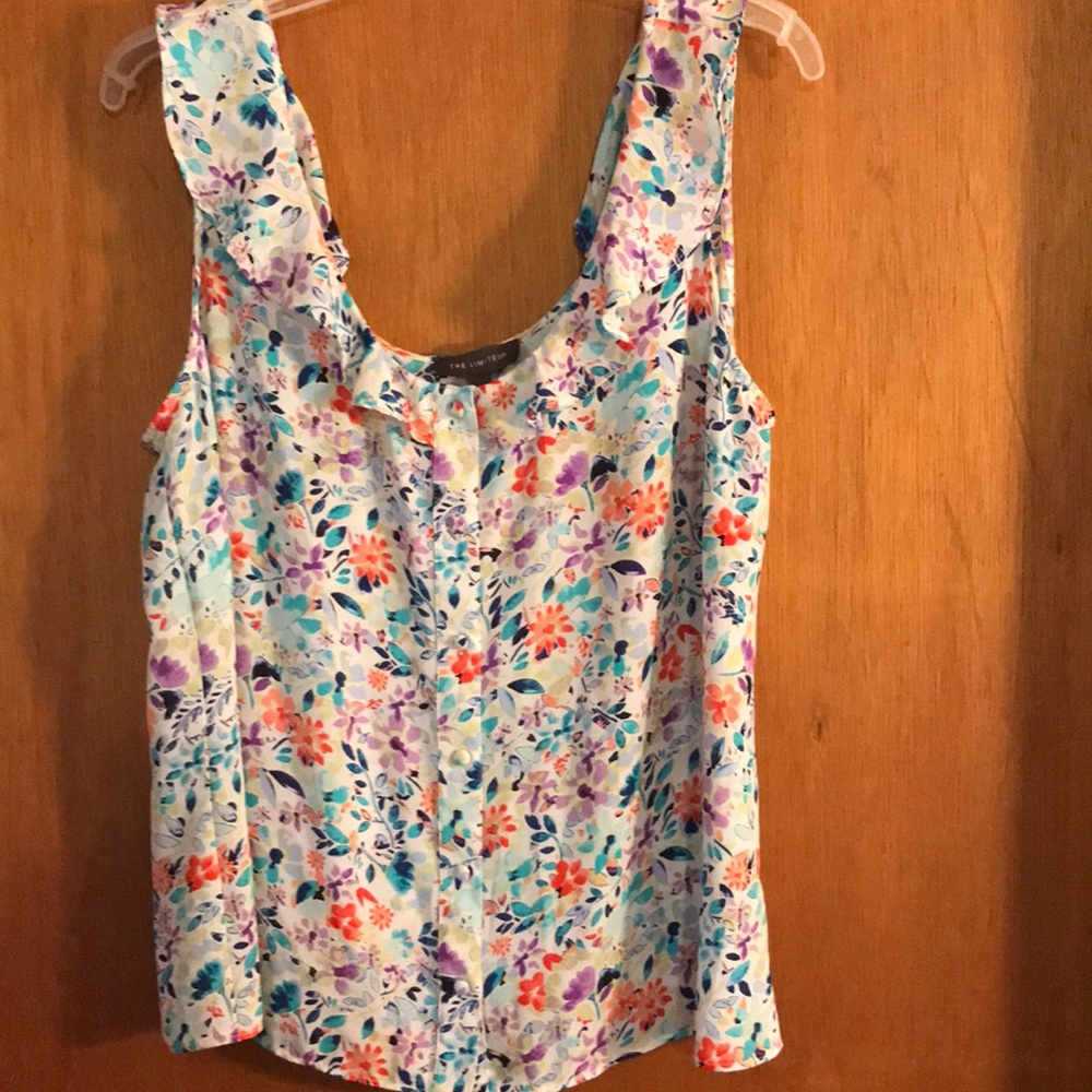 Limited Floral Flutter Tank